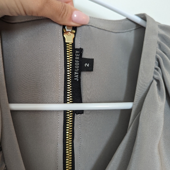 🚫 Sold 🚫 JAY GODFREY Sleeveless Midi Dress - XS/2 - Picture 6 of 6